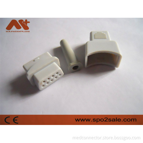 Nellcor medical connector with DB9 Femal Spo2 Connector